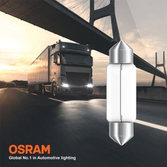 Combo 10 Bóng Đèn Cana Trung OSRAM Original C5W 24V 5W - Nhập Khẩu Chính Hãng