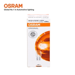 Combo 10 Bóng Đèn Chân Ghim Lớn 2 Tim OSRAM Original T20 W21/5W 12V 21/5W - Nhập Khẩu Chính Hãng