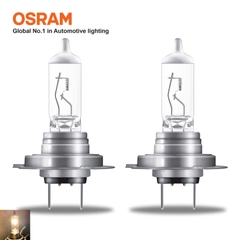 Combo 2 Bóng Đèn Halogen Tăng Sáng 100% OSRAM Night Breaker Silver H7 12V 55W - Nhập Khẩu Chính Hãng