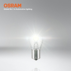 Combo 2 Bóng Đèn Sau 1 Tim OSRAM Original P21W 12V 21W (Chân Thẳng) - Nhập Khẩu Chính Hãng