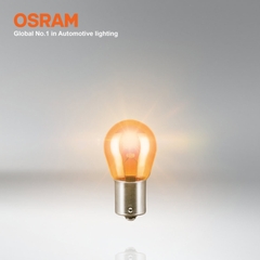 Combo 2 Bóng Đèn Sau 1 Tim OSRAM Original PY21W 7507-02B 12V 21W (Chân Xéo) - Nhập Khẩu Chính Hãng