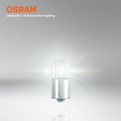 Combo 2 Bóng Đèn Xi Nhan 1 Tim OSRAM Original R10W 12V 10W (Chân Thẳng) - Nhập Khẩu Chính Hãng