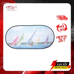 Che Nắng Ô Tô Kính Sau NB LX-R011 Hình Biển (50x100 cm) - Nhập Khẩu Chính Hãng