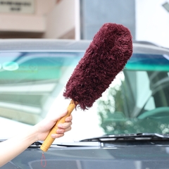Chổi Quét Bụi Cán Gỗ Ngắn CIND - Nhập Khẩu Chính Hãng