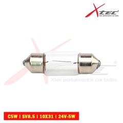 Combo 10 Bóng Đèn Cana Ngắn Xtec C5W SV8.5 - Nhập Khẩu Chính Hãng
