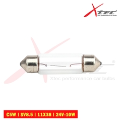 Combo 10 Bóng Đèn Cana Ngắn Xtec C5W SV8.5 - Nhập Khẩu Chính Hãng