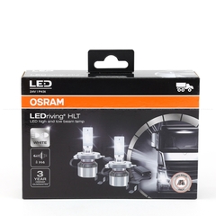 Combo 2 Bóng Đèn Led HLT OSRAM H4 64196DWS 24V 15/15W - Nhập Khẩu Chính Hãng