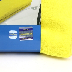 Combo 3 Khăn Lau Đa Năng Microfiber GOODYEAR GY-5599 (40*30cm) Không Gây Trầy Xước Thấm Hút Bụi Siêu Sạch - Nhập Khẩu Chính Hãng