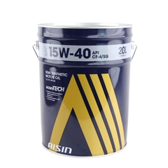 Dầu Nhớt Bán Tổng Hợp AISIN Econtech+ CF4/SG 15W40 20 Lít ECSF154PL - Nhập Khẩu Chính Hãng