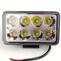 Đèn LED Trợ Sáng Bảng Chữ Nhật Viair 8 Bóng Trắng 12-30V (99x152mm)