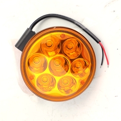 Đèn LED Trợ Sáng Tròn Viair 7 Bóng Vàng 12-30V