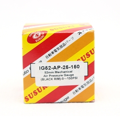 Đồng Hồ Đo Áp Suất Máy Nén Khí CIND Susuki IG52-AP-25-150 150psi - Nhập Khẩu Chính Hãng