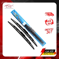 Combo 2 Gạt Mưa Gọng Sắt CIND 405 (22 Inch/550 mm) - Nhập Khẩu Chính Hãng
