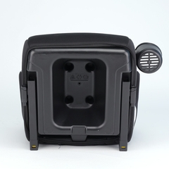 Ghế Nâng Ô Tô Trẻ Em ET-002A Booster Seat 125–150cm Màu Đen Tựa Lưng Có ISOFIX i-Size Có Khay Đựng Cốc Tiện Lợi  – Nhập Khẩu Chính Hãng