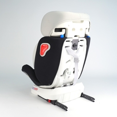 Ghế An Toàn Cho Trẻ Em QM-360A ISOFIX + Xoay 360° Thông Minh + Khoá An Toàn 5 Điểm Phiên Bản Hiện Đại Màu Xám Sang Trọng - Nhập Khẩu Chính Hãng