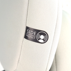 Ghế An Toàn Cho Trẻ Em QM-360A ISOFIX + Xoay 360° Thông Minh + Khoá An Toàn 5 Điểm Phiên Bản Hiện Đại Màu Xám Sang Trọng - Nhập Khẩu Chính Hãng