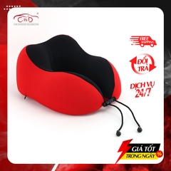 Gối Cổ Chữ U Cao Su Non Định Hình Đa Năng Massage Xoay 2 Chiều Hồng Ngoại Tích Điện CIND Chống Đau Mỏi Vai Gáy, Tựa Cổ Đi Máy Bay, Ô Tô, Du Lịch, Văn Phòng - Nhập Khẩu Chính Hãng