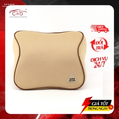 Gối Tựa Đầu Cao Su Non Vải Nỉ CHELAIYA MS002 Màu Kem - Nhập Khẩu Chính Hãng