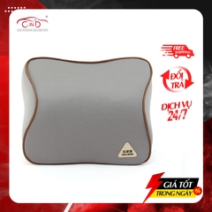 Gối Tựa Đầu Cao Su Non Vải Nỉ CHELAIYA MS002 Màu Xám - Nhập Khẩu Chính Hãng