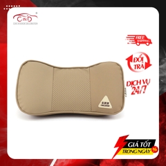 Gối Tựa Đầu Cao Su Non Bọc Da CHELAIYA MS004 Màu Kem - Nhập Khẩu Chính Hãng