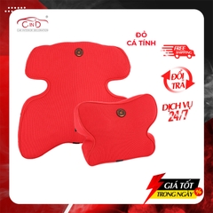 Gối Tựa Đầu Lót Lưng Cao Su Non Định Hình 4D Chống Đau Mỏi Vai Gáy Cột Sống CIND TK-028 - Nhập Khẩu Chính Hãng