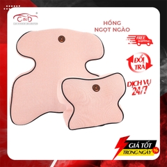 Gối Tựa Đầu Lót Lưng Cao Su Non Định Hình 4D Chống Đau Mỏi Vai Gáy Cột Sống CIND TK-028 - Nhập Khẩu Chính Hãng