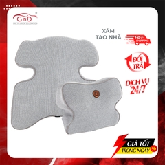 Gối Tựa Đầu Lót Lưng Cao Su Non Định Hình 4D Chống Đau Mỏi Vai Gáy Cột Sống CIND TK-028 - Nhập Khẩu Chính Hãng