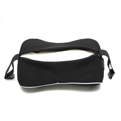 Gối Tựa Đầu Cao Su Non Vải Nỉ CIND G002 Màu Đen - Nhập Khẩu Chính Hãng