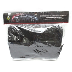 Gối Tựa Đầu Cao Su Non Vải Nỉ CIND G002 Màu Đen - Nhập Khẩu Chính Hãng