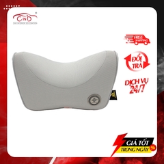 Gối Tựa Đầu Cao Su Non Vải Nỉ CIND G002 Màu Xám - Nhập Khẩu Chính Hãng