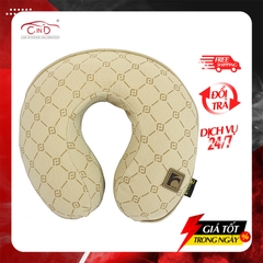 Gối Tựa Đầu Chữ U Cao Su Non FOCUS Gu F-UM01F-A Màu Kem - Nhập Khẩu Chính Hãng