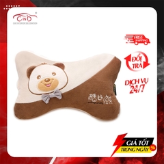 Gối Tựa Đầu Khúc Xương Kiểu T02 FOCUS Cobe Panda K-T02A Màu Kem - Nhập Khẩu Chính Hãng