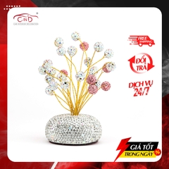 Set Decor Trang Trí Taplo Ô Tô Đính Đá Siêu Dễ Thương CIND - Nhập Khẩu Chính Hãng