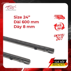 Combo 2 Lưỡi Gạt Mưa Loại A VIAIR R15 (24 Inch/600 mm) - Nhập Khẩu Chính Hãng