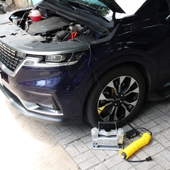 Máy Bơm Lốp Ô Tô 2 Xi-lanh 12V Công Suất Lớn Bơm Siêu Nhanh Siêu Khoẻ JL-ID40 - Nhập Khẩu Chính Hãng