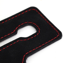 Móc Treo Kép Đa Năng Trên Ô Tô CIND BO-N021 Bằng Kim Loại Bọc Da Lộn Màu Đen Sang Trọng Cho Nội Thất Xe - Nhập Khẩu Chính Hãng