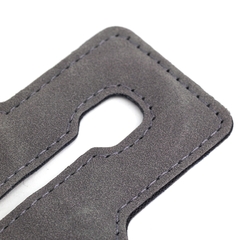 Móc Treo Kép Đa Năng Trên Ô Tô CIND BO-N021 Bằng Kim Loại Bọc Da Lộn Màu Xám Sang Trọng Cho Nội Thất Xe - Nhập Khẩu Chính Hãng