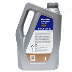 Nhớt Động Cơ AISIN ESEN0034P 0W-30 SN / CF Pao & Ester Blend 4L - Nhập Khẩu Chính Hãng