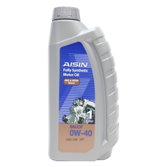 Nhớt Động Cơ AISIN ESEN0041P 0W-40 SN / CF Pao & Ester Blend 1L - Nhập Khẩu Chính Hãng