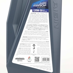 Nhớt Động Cơ AISIN ESSNP2051P 20W-50 SN Plus Econtech+ Semi Synthetic 1L - Nhập Khẩu Chính Hãng