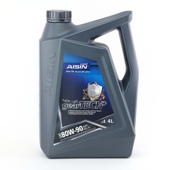 Nhớt Hộp Số Thường AISIN GSL58094P 80W-90 GL-5 Geartech+ 4L - Nhập Khẩu Chính Hãng