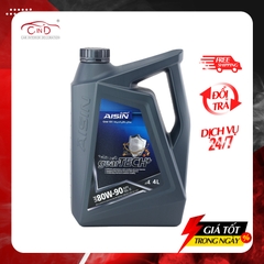 Nhớt Hộp Số Thường AISIN GSL58094P 80W-90 GL-5 Geartech+ 4L - Nhập Khẩu Chính Hãng