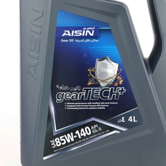 Nhớt Hộp Số Thường AISIN GSL585144P 85W-140 GL-5 Geartech+ 4L - Nhập Khẩu Chính Hãng