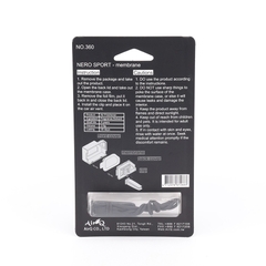 Nước Hoa Ô Tô 2in1 Treo Gương & Ghim Máy Lạnh AIR-Q Nero Sport No360 Đánh Thức Cảm Xúc Trên Mọi Hành Trình - Nhập Khẩu Chính Hãng