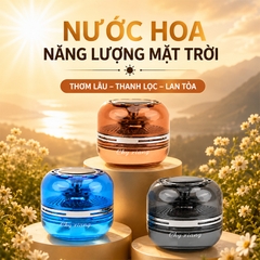 Nước Hoa Khử Mùi Trên Xe Ô Tô CIND QH001 Ocean - Hương Biển 55ml Năng Lượng Mặt Trời Khử Mùi Hiệu Quả Phù Hợp Cho Nhiều Dòng Xe
