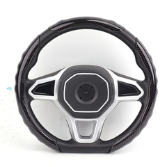 Ốp Bọc Vô Lăng CIND Carbon Bóng Thể Thao Mỏng Nhẹ Chống Trượt Phù Hợp Nhiều Dòng Xe