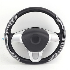 Ốp Bọc Vô Lăng CIND Carbon Bóng Thể Thao Mỏng Nhẹ Chống Trượt Phù Hợp Nhiều Dòng Xe