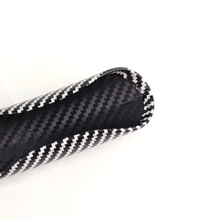Ốp Bọc Vô Lăng CIND Carbon Bóng Thể Thao Mỏng Nhẹ Chống Trượt Phù Hợp Nhiều Dòng Xe