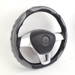 Ốp Bọc Vô Lăng CIND Carbon Bóng Thể Thao Mỏng Nhẹ Chống Trượt Phù Hợp Nhiều Dòng Xe