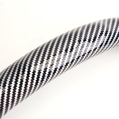 Ốp Bọc Vô Lăng CIND Carbon Bóng Thể Thao Mỏng Nhẹ Chống Trượt Phù Hợp Nhiều Dòng Xe